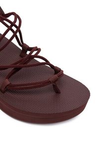 Teva Sandały Midform Infinity 1127890 Bordowy. Kolor: czerwony. Materiał: materiał #4