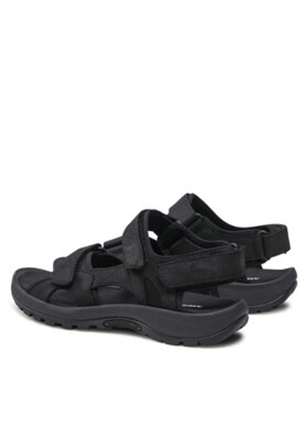 Merrell Sandały Sandspur 2 Convert J002715 Czarny. Kolor: czarny. Materiał: nubuk, skóra