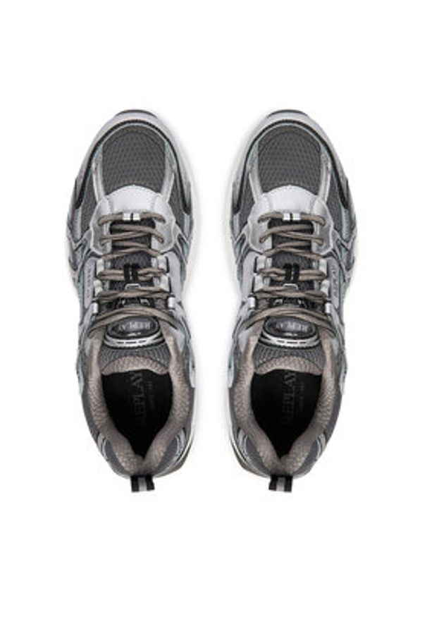 Replay - REPLAY Sneakersy GMSD5 .000.C0003T Srebrny. Kolor: srebrny. Materiał: skóra