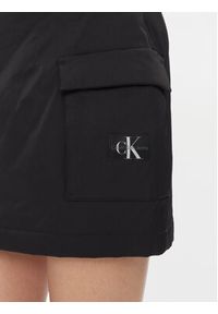 Calvin Klein Jeans Spódnica mini Light Padded Cargo Skirt J20J222620 Czarny Regular Fit. Kolor: czarny. Materiał: syntetyk #3
