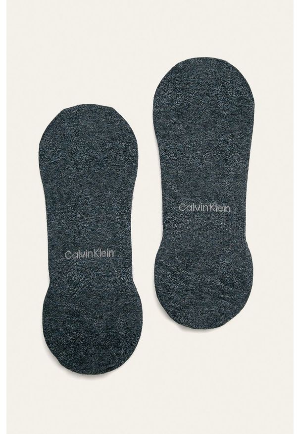 Calvin Klein - Skarpetki (2-pack). Kolor: niebieski
