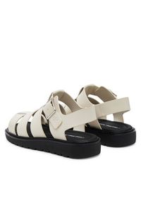 Calvin Klein Jeans Sandały Sq Molded Sdl Fisherman Mg Wn YW0YW01700 Écru. Materiał: skóra #5