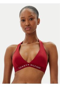 TOMMY HILFIGER - Tommy Hilfiger Góra od bikini UW0UW05813 Czerwony. Kolor: czerwony. Materiał: syntetyk