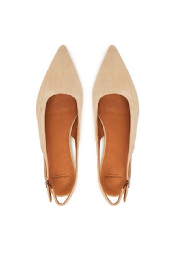 Vagabond Shoemakers Baleriny Hermine 5733-140-11 Beżowy. Kolor: beżowy. Materiał: skóra