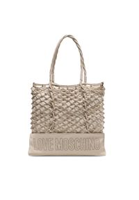 Love Moschino - LOVE MOSCHINO Torebka JC4338PP0GKH110B Beżowy. Kolor: beżowy