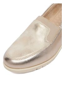 Rieker Półbuty L5351-60 Złoty. Kolor: złoty. Materiał: skóra, syntetyk #5