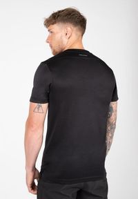 GORILLA WEAR - Koszulka fitness męska Gorilla Wear USA Washington z krótkim rękawem. Kolor: czarny. Długość rękawa: krótki rękaw. Długość: krótkie. Sport: fitness
