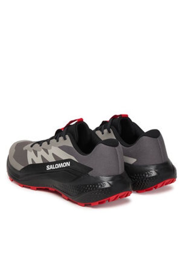 salomon - Salomon Buty do biegania Alphaglide L48000800 Szary. Kolor: szary. Materiał: materiał