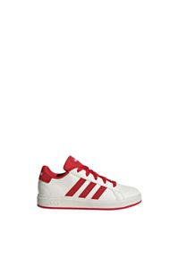 Adidas - Buty Grand Court Lifestyle Tennis Lace-Up. Kolor: czarny, czerwony, biały, wielokolorowy. Materiał: materiał