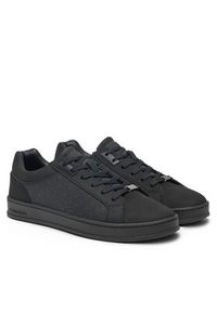 Calvin Klein Sneakersy Low Top Lace Up Nb Mono HM0HM01768 Czarny. Kolor: czarny. Materiał: skóra #5