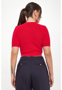Elisabetta Franchi - Sweter damski cropped ELISABETTA FRANCHI #3