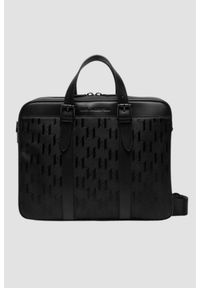 Karl Lagerfeld - KARL LAGERFELD Czarna aktówka K/etch Briefcase. Kolor: czarny