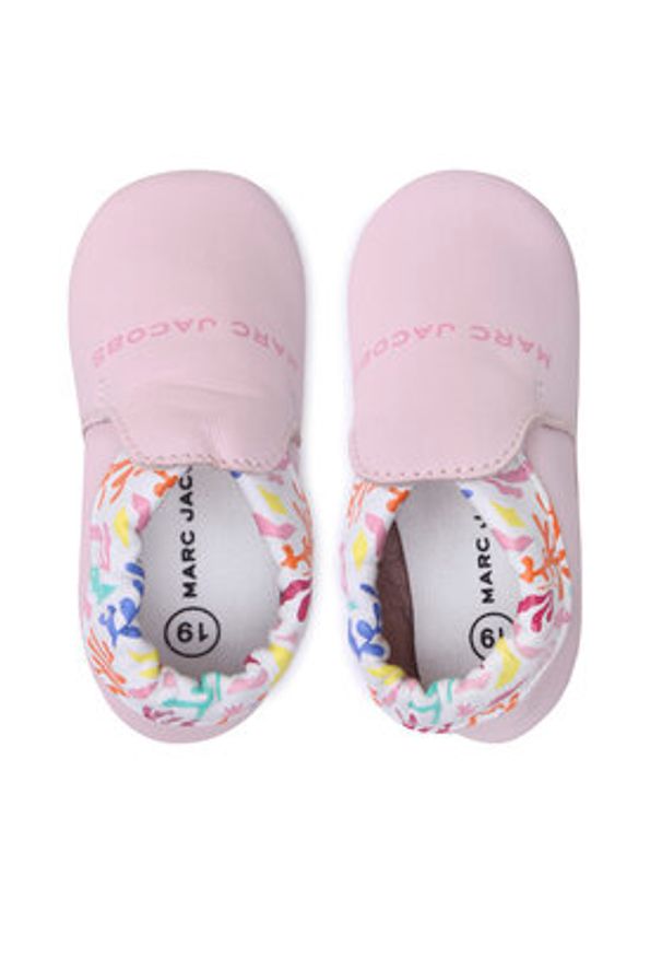 MARC JACOBS - Marc Jacobs Kapcie W99009 Różowy. Kolor: różowy. Materiał: skóra