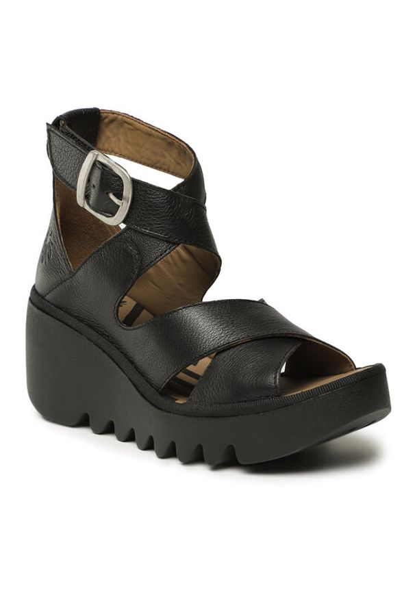 Sandały Fly London. Kolor: czarny. Materiał: skóra