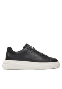 Guess Sneakersy Elba FMPVIB SUE12 Czarny. Kolor: czarny. Materiał: skóra #1