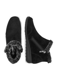Rieker Botki CEO-47256-00 Czarny. Kolor: czarny. Materiał: zamsz, skóra #7