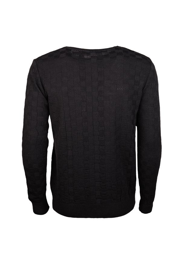 Xagon Man Sweter | WX 81205 | Mężczyzna | Czarny. Okazja: na co dzień. Kolor: czarny. Materiał: akryl, wełna. Styl: casual