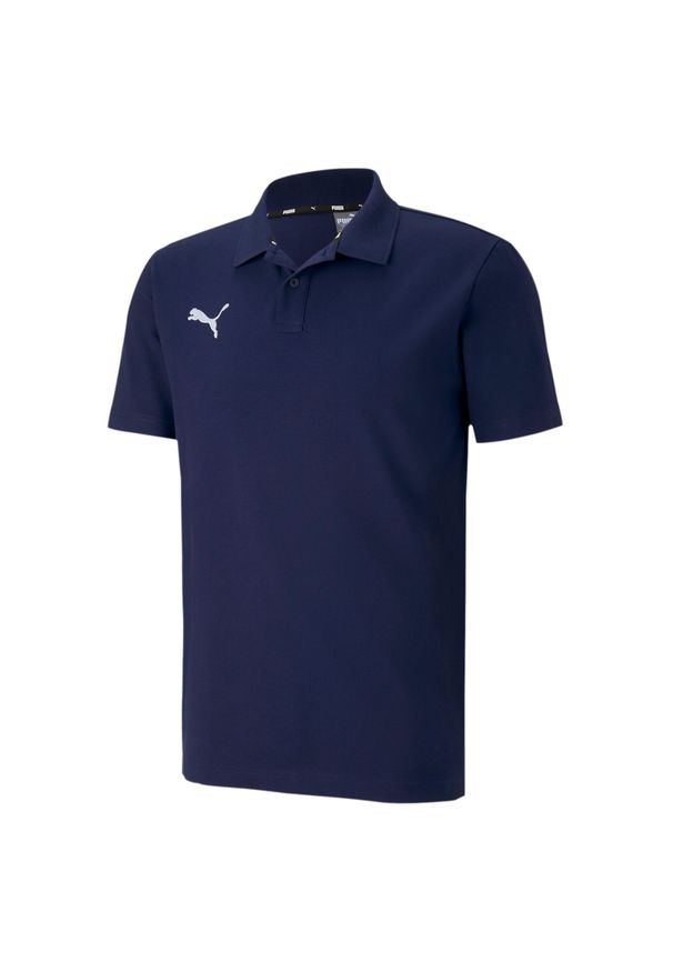 Koszulka Polo Puma Teamgoal 23 Casuals Dorosłych. Typ kołnierza: polo. Kolor: niebieski. Materiał: elastan, bawełna