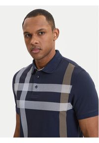 Barbour Polo Blaine MML1117NY94 Granatowy Regular Fit. Typ kołnierza: polo. Kolor: niebieski. Materiał: bawełna #5