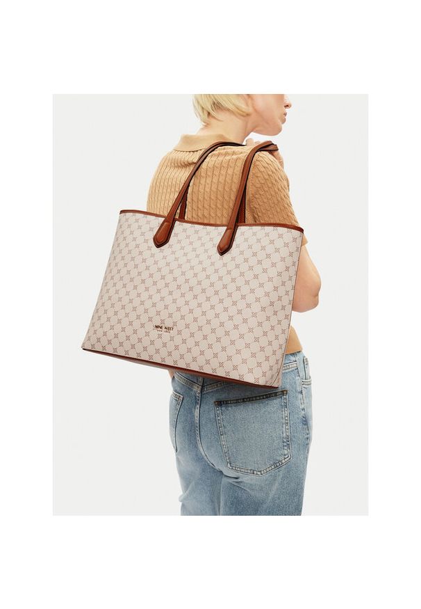 Torebka Nine West. Kolor: beżowy