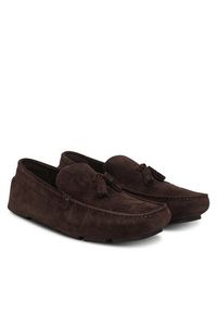 Calvin Klein Mokasyny Driver Tassels Su HM0HM02028 Brązowy. Kolor: brązowy. Materiał: zamsz, skóra #5