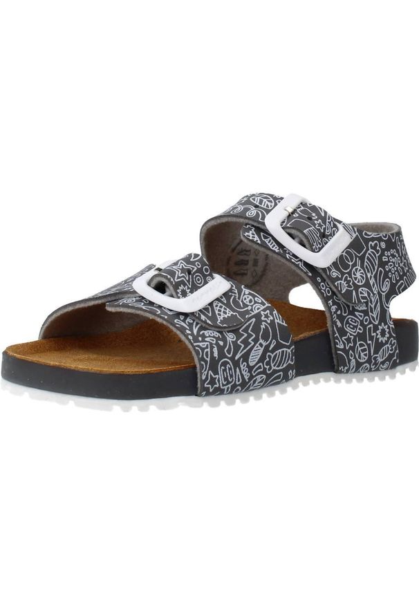 Garvalin - Sandały GARVALIN 222663G Szary. Kolor: szary. Materiał: tkanina, syntetyk