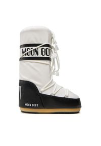 Śniegowce Moon Boot. Kolor: biały. Materiał: nylon