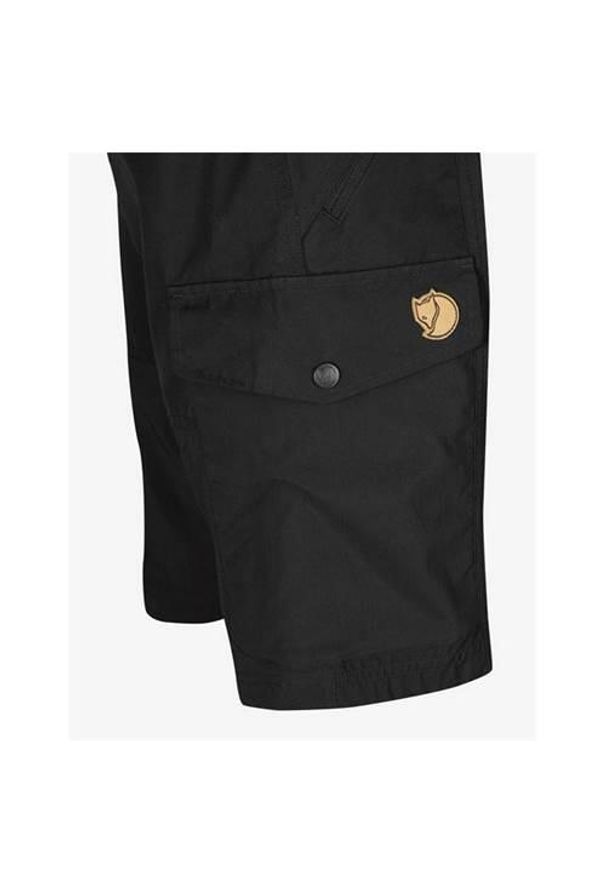 Fjällräven - Spodnie sportowe męskie Fjallraven Abisko. Kolor: czarny. Długość: krótkie. Styl: sportowy
