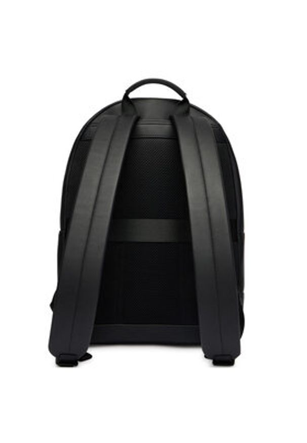 TOMMY HILFIGER - Tommy Hilfiger Plecak Th Foundation Backpack AM0AM14155 Czarny. Kolor: czarny. Materiał: skóra