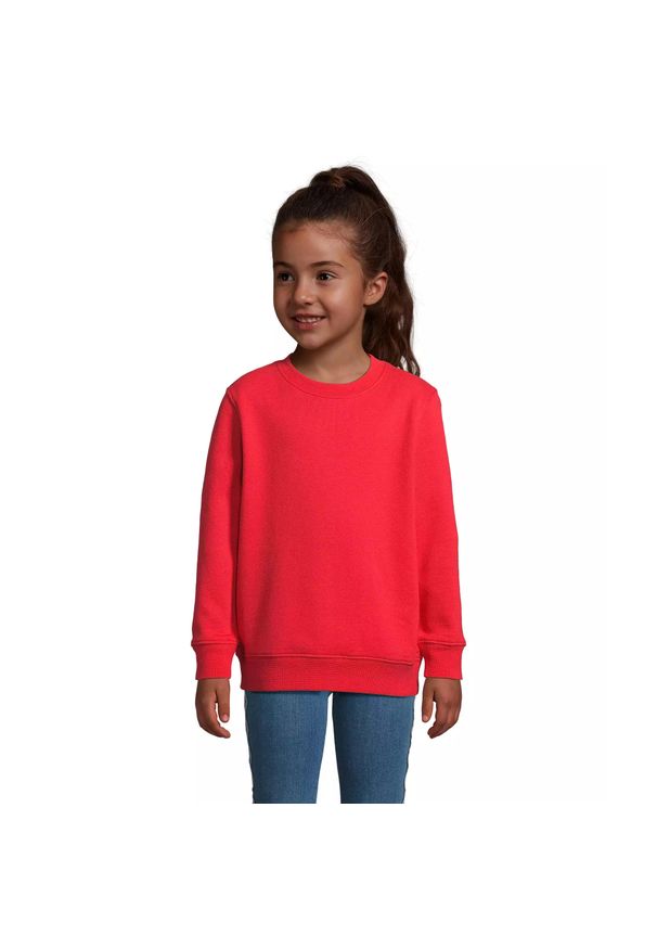 SOL'S - Bluza dziecięca Sol's Columbia. Kolor: czerwony