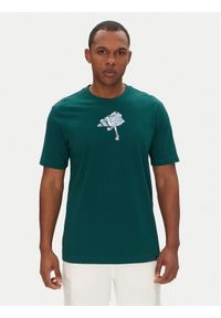 Adidas - adidas T-Shirt Earth Day Graphic JI6753 Zielony Regular Fit. Kolor: zielony. Materiał: bawełna #1