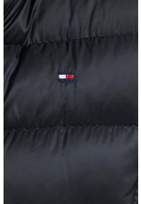 TOMMY HILFIGER - Tommy Hilfiger kurtka damska kolor czarny przejściowa. Typ kołnierza: kaptur. Kolor: czarny. Materiał: poliester #6