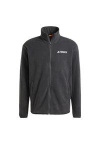 Adidas - Kurtka Multi Essentials Full-Zip Fleece. Kolor: czarny. Materiał: polar, materiał