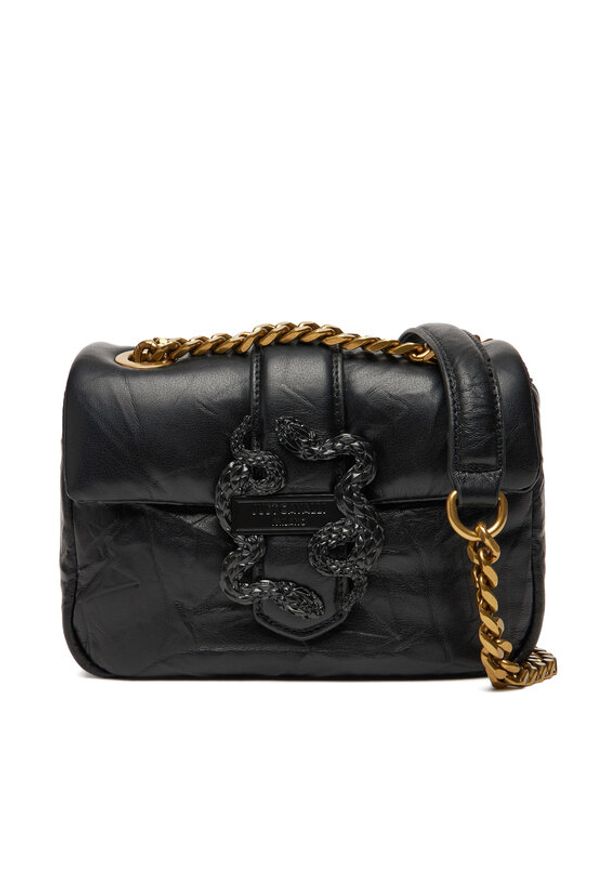 Just Cavalli Torebka 79RA4BC4 Czarny. Kolor: czarny. Materiał: skórzane