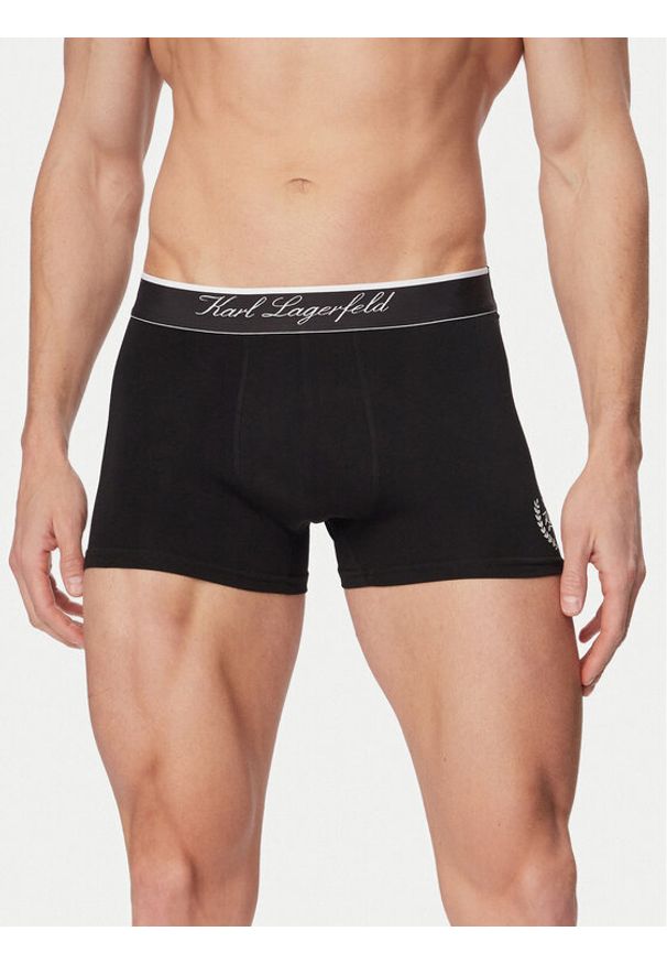 Karl Lagerfeld Jeans Komplet bokserek B1M47009 Czarny. Kolor: czarny. Materiał: bawełna