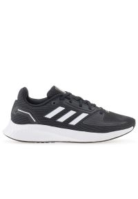 Adidas - Buty adidas Runfalcon 2.0 FY5946 - czarno-białe. Zapięcie: sznurówki. Kolor: wielokolorowy, czarny, biały. Materiał: guma, materiał. Szerokość cholewki: normalna