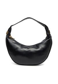 Calvin Klein Torebka Pinched Soft Crescent Sm LV04F3010G Czarny. Kolor: czarny. Materiał: skórzane #2