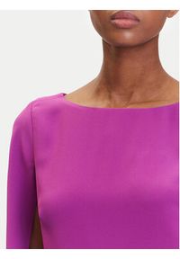 Lauren Ralph Lauren - LAUREN RALPH LAUREN Sukienka koktajlowa 2,53855E+11 Fioletowy Slim Fit. Kolor: fioletowy. Materiał: syntetyk. Styl: wizytowy #5