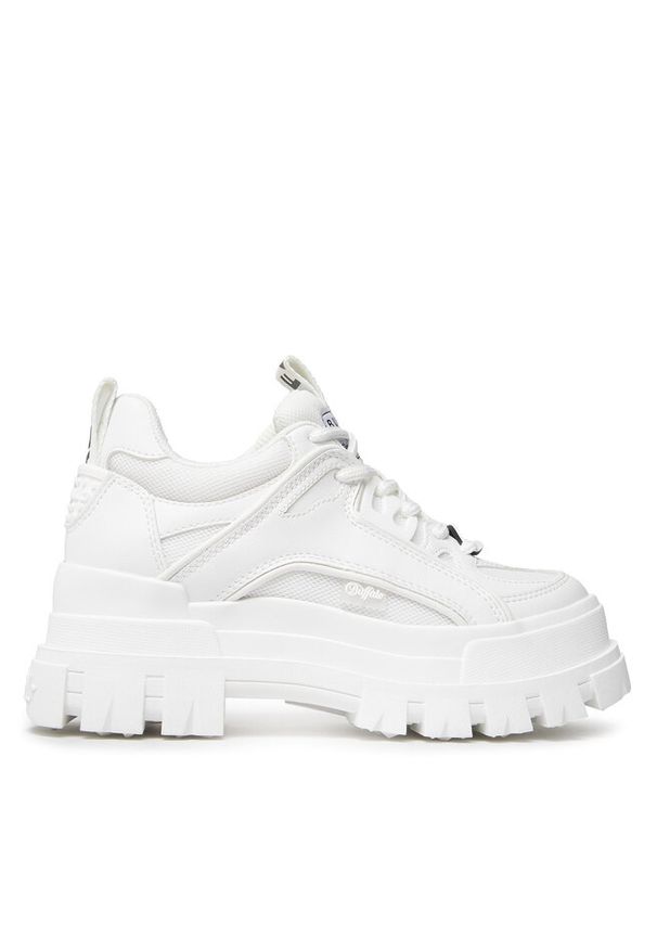 Sneakersy Buffalo. Kolor: biały