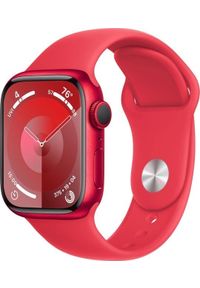 APPLE - Smartwatch Apple Watch 9 41mm GPS Red Alu Sport M/L Czerwony (MRXH3QP/A). Rodzaj zegarka: smartwatch. Kolor: czerwony. Styl: sportowy #1