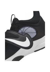 Buty Nike Team Hustle D 11 (GS) Jr DV8996-002 czarne. Kolor: czarny. Materiał: syntetyk, materiał. Szerokość cholewki: normalna #2