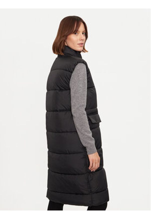 Whistler Kamizelka Amaretto W Long Puffer W234602 Czarny Regular Fit. Kolor: czarny. Materiał: syntetyk