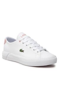 Lacoste Sneakersy Gripshot 0121 1 Cuj 7-42CUJ00011Y9 Biały. Kolor: biały. Materiał: skóra #5