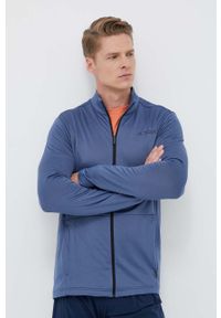 adidas TERREX bluza sportowa Multi kolor niebieski gładka. Kolor: niebieski. Materiał: polar, skóra, dzianina, materiał. Wzór: gładki. Styl: sportowy #1