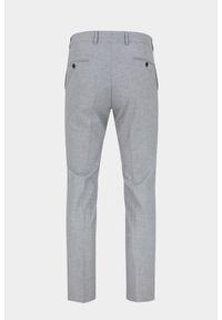 Pako Lorente - PAKO LORENTE – Szare spodnie garniturowe P22SF-6G-006-S-S. Kolor: szary. Materiał: poliester, elastan, wiskoza. Wzór: gładki. Styl: elegancki #6