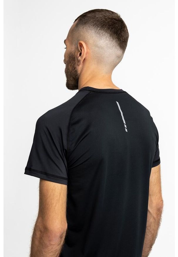 ROUGH RADICAL - Koszulka do biegania męska Rough Radical Ultry Dry szybkoschnąca. Kolor: czarny. Sport: bieganie