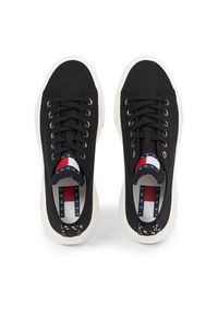 Tommy Jeans Sneakersy Tjm Vulcanized Platform EM0EM01197 Czarny. Kolor: czarny. Materiał: materiał. Obcas: na platformie #8