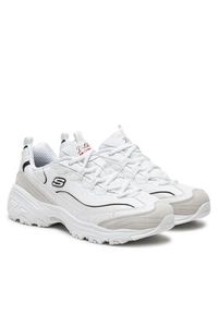 skechers - Skechers Sneakersy D'Lites 150231 Biały. Kolor: biały. Materiał: skóra #3