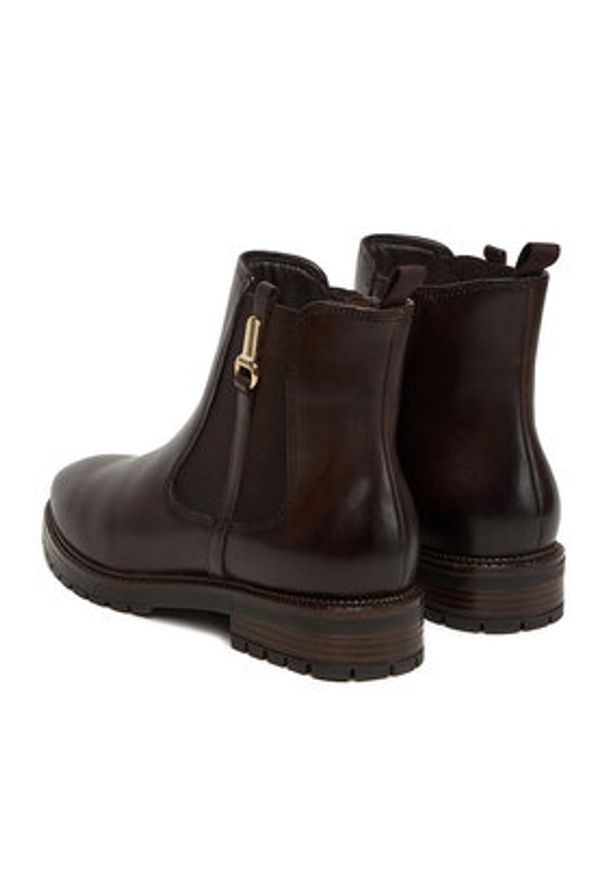 Lasocki Botki CEO-WB-GINEVRA-19 Brązowy. Kolor: brązowy. Materiał: skóra