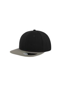 ATLANTIS - 6panelowa Czapka Snap Back Flat Visor. Kolor: czarny, szary, wielokolorowy